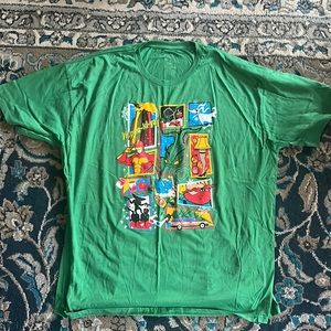 Geekfuel 3xl Christmas movies collage men t shirt new